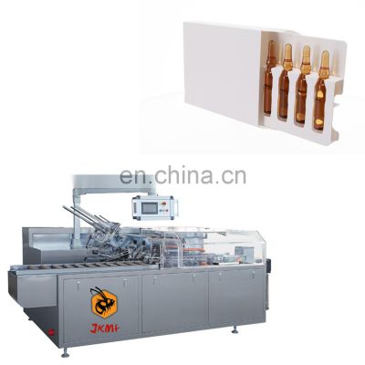 Automatic vials carton packaging ampoule bottle cartoning packer machine