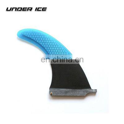 High Quality Multi-color Single Center Surfboard Fins With Carbon Honeycomb SUP Carbon Fin Professional photo-2