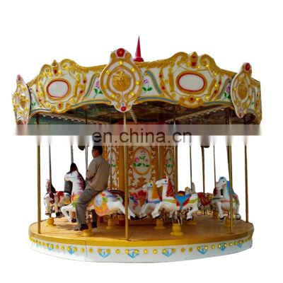 Hot sale carnival ride manufacturer carousel horse best quality chinese china backyard for price