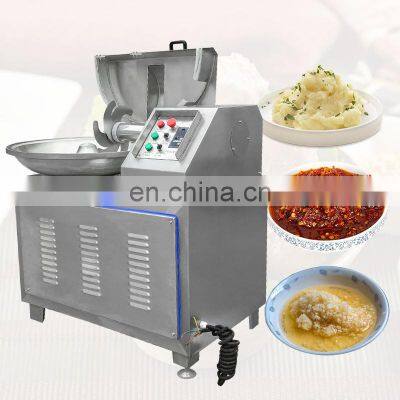 Commercial Silent Parts Chicken 6 Blades Vacuum Electric Make Small Chop Machine Chopper Meat Bowl Cutter photo-2