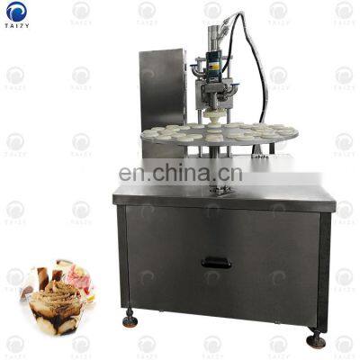 softy ice cream making machine automatic for making ice cream Rotary Ice Cream Filling Machine