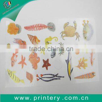 The hotest sale all type of animal sticker china factory supply