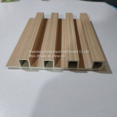 Modern Design Wood Grain Bedroom Decoration Wpc Wall Panel Indoor For Wall 160-24mm