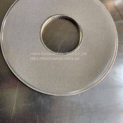 Stainless steel 316L Leaf Disc Filter