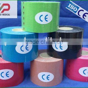 Latex Free Hypoallergenic Kinesiology Therapy Tape with CE FDA