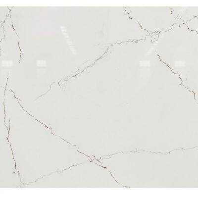 Code：6723，Calacatta Artificial Stone Quartz Slab Kitchen Countertops photo-2