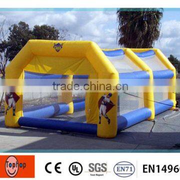 Ourdoor red inflatable batting cages for baseball games,inflatable batting cage price