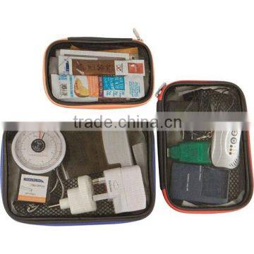 3 Pcs Slim Mesh Colored Zipper Travel Packing Cube Set,Travel Packing Squares,Packing Organizer Bag photo-2