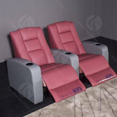 LS-9108 Home Movie Theater Sofa With Diamond Stiching photo-5