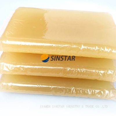 fast delivery hot melt adhesive jelly glue manufacturing process strong viscosity jelly glue for hard cover