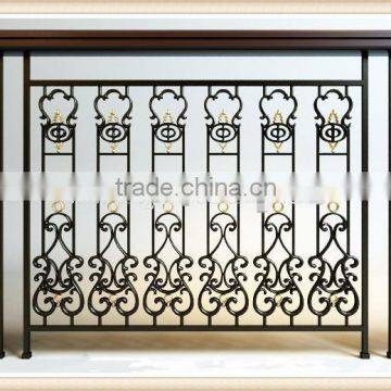 Balcony steel grill handrails design