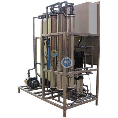 1 Ton Pure Water Equipment Reverse Osmosis 1000L Industrial Water Purification Water Quality Processor photo-3