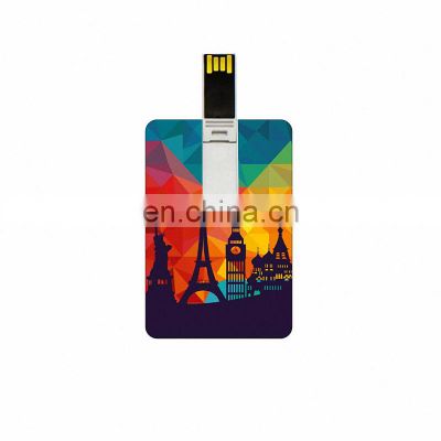 Promotion business USB 2.0 credit card 2GB 4GB custom 3.0 8GB 16GB cheap usb memory stick plastic visit card