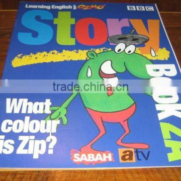 Hard Cover English Children Story Book Printing Service