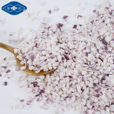 wholesales pure nature freeze dried purple onion dice