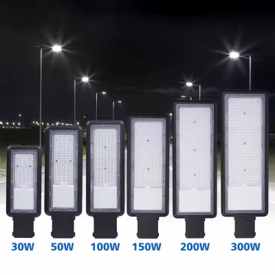 High Quality Aluminum Outdoor Ip65 Waterproof 30w 50w 100w 150w 200w 300w 3030 Smd Led Street Light photo-5