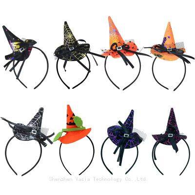 Factory-Supplied LED Witch Headbands - Luminous Spider for Halloween Rave Night Decor