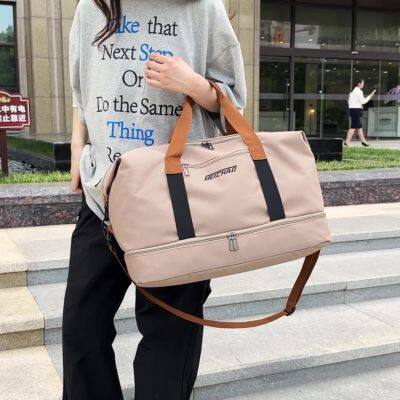 Wholesale Gym Bag for Women Men Kids Sport Duffel Bag With Toiletry Bags Waterproof Travel Weekender Overnight Carry on Bag for Yoga Sports