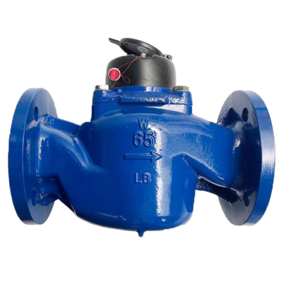 Medidor de agua vertical de ala espiral IoT de gran diámetro