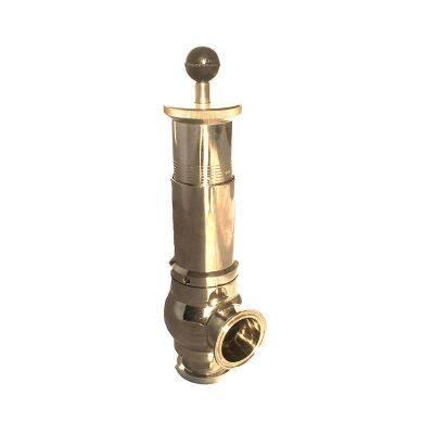 Sanitary Safety Valve, Made of Stainless Steel 304, With Quick-connect Design and Pressure Adjustment Function, Relief Valve With Pressure Range From 0.1mpa to 0.6mpa photo-4