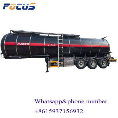 Customizable Single-walled/double-walled Fuel Tank Trailers.Tri Axle 40000liters Diesel Oil Fuel Tanker Semi Trailer for Sale Factory Manufacturers photo-2