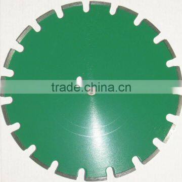 Asphalt and green concrete diamond saw blade 400mm U slot type