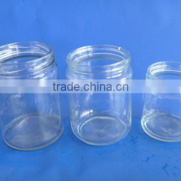 round glass jar 250ml-500ml