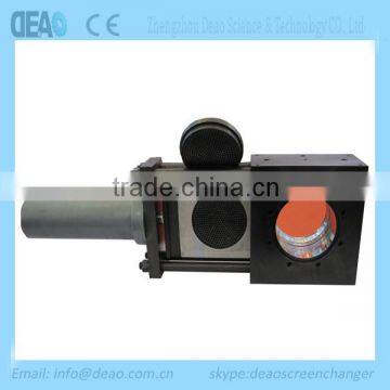 plastic melt filtration for plastic filament extruder