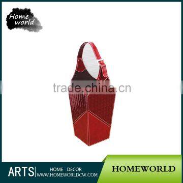 Popular Design Red Wholesale Leather Custom Small Travel gift bag