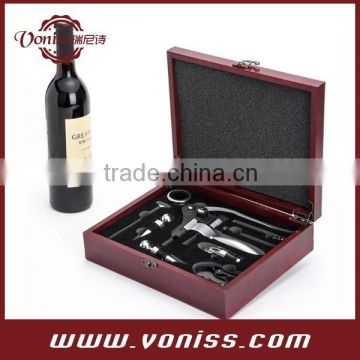 Quest Corkscrew Wine Opener Set In Wood Box The Wine Enthusiast 9 piece Corkscrew Set with Wood Case wooden wine gift set