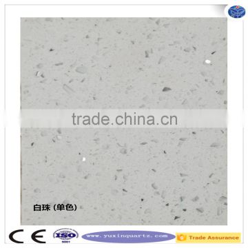 white natural mirror fleck quartz stone countertop