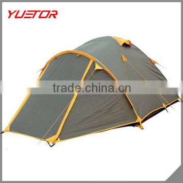 2014 New Style Double layer family camping tent with two bedrooms