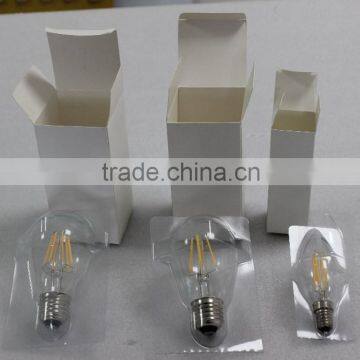 Hot!!! TUV CE ROHS 4W 360degree 400lm Clear Glass A60 E27 Led Bulb Smd Filament Bulb