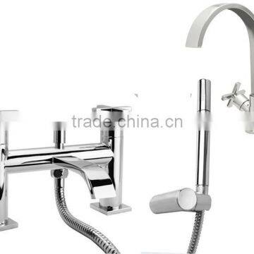 Chrome Bathroom Basin Mixer Tap Bath Filler Shower Tap photo-2