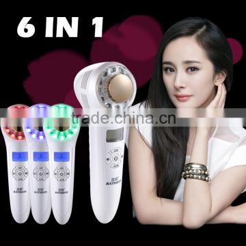 Hair Removal Home Use 6 In 1 Wrinkles Acne Vascular Lesions Removal Removal Hot And Cold Ion IPL Facial Beauty Device Age Spot Removal 