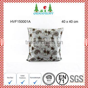 Satin With Embroidery Cushion