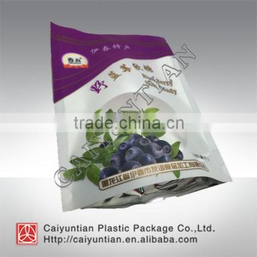 custom dried blueberry food packaging bags