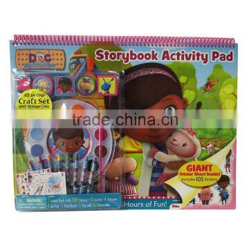 Storybook Activity Drawing Book with Craft Set