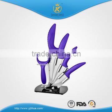 KITCHEN KING 6/5/4/3 Inch Ceramic Knife Set With Peeler photo-4