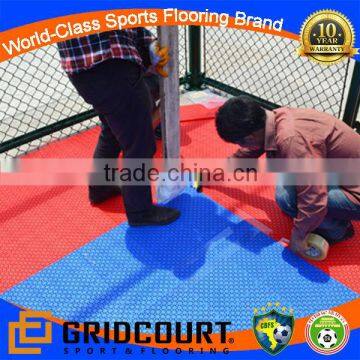 tennis court interlocking tile