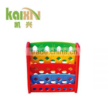 2015 School Furniture Children Plastic Toy Storage Shelf