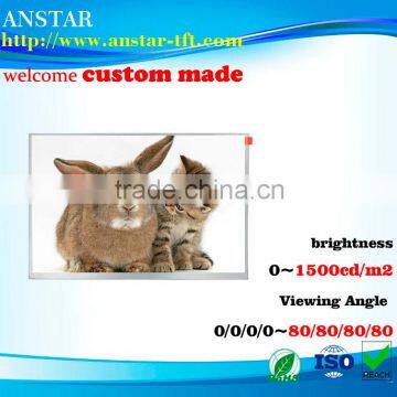 high luminance tft panel 1150nits,10.1inch 8 bits 40 pin tft lcd display