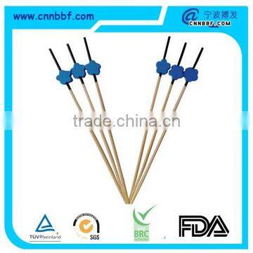 High Quality Food Grade Round Fruit Stick With Top Printing photo-3