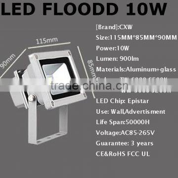 Waterpro of 10W AC85-265V Cool White/Nature White/Warm White LED Flood Light High Power Outdoor Spotlights Lamp photo-4
