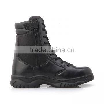 Men's 9 in. Waterproof Insulated Steel Toe Work Boots /China military canvas shoes/black knight safety boots