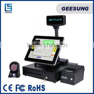 Complete POS system for restaurant POS terminal with Kitchen use printer