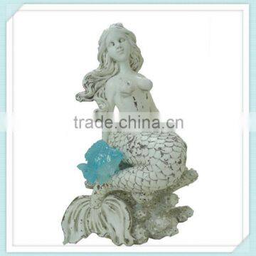 resin decorative LED mermaid craft