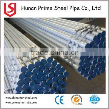 Prime Steel made in china cheapest price astm a53 erw gi steel tube 76.1mm schedule 40 galvanized pipe