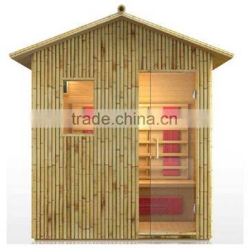 2015 Year bamboo sauna room for outdoor