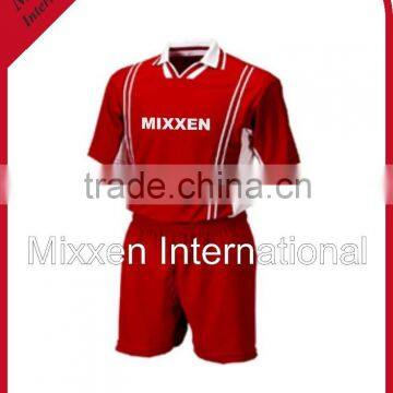 High Quality Soccer Uniform/ Red photo-2